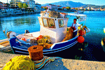 Fishing Boat, Samos Download Jigsaw Puzzle