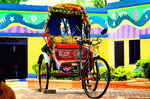 Rickshaw, Bangladesh Download Jigsaw Puzzle