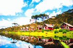 Lake Houses Download Jigsaw Puzzle
