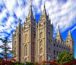 Temple, Salt Lake City Download Jigsaw Puzzle