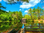 Lake, New England Download Jigsaw Puzzle