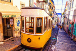 Tram, Lisbon Download Jigsaw Puzzle