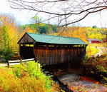Covered Bridge, Vermont Download Jigsaw Puzzle