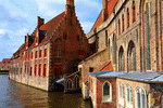 Buildings, Bruges Download Jigsaw Puzzle