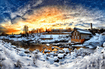 Winter Landscape Download Jigsaw Puzzle