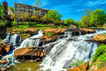 Waterfall, S Carolina Download Jigsaw Puzzle