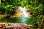 Waterfall, Bavaria Download Jigsaw Puzzle
