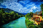 River, Austria Download Jigsaw Puzzle