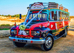 Wedding Bus, Cyprus Download Jigsaw Puzzle