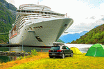 Cruise Ship, Norway Download Jigsaw Puzzle
