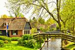 Canal, Netherlands Download Jigsaw Puzzle