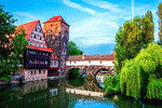 River, Bavaria Download Jigsaw Puzzle