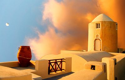 Rooftop, Greece Download Jigsaw Puzzle