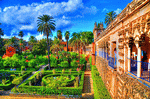 Garden, Spain Download Jigsaw Puzzle