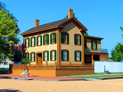 Abraham Lincoln House Download Jigsaw Puzzle