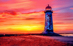 Sunset, Irish Sea Download Jigsaw Puzzle