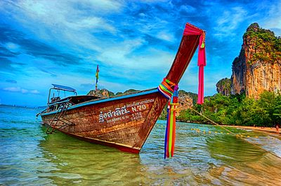 Boat, Thailand Download Jigsaw Puzzle