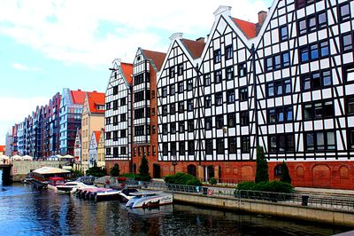 Buildings, Gdansk Download Jigsaw Puzzle