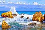 Ocean Rocks Download Jigsaw Puzzle
