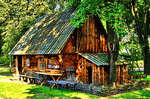 Cottage, Poland Download Jigsaw Puzzle