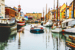 Canal Boats Download Jigsaw Puzzle