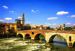 Bridge, Verona Download Jigsaw Puzzle