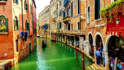 Canal, Venice Download Jigsaw Puzzle