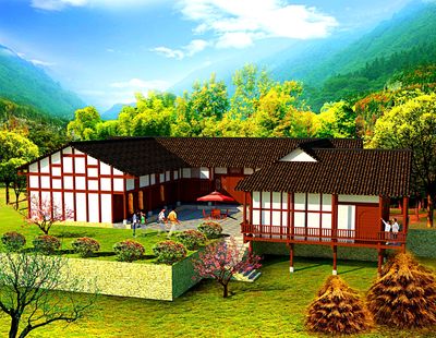 Ancient Building, China Download Jigsaw Puzzle