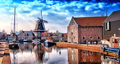 Dock, Netherlands Download Jigsaw Puzzle