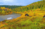 River, Russia Download Jigsaw Puzzle