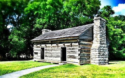Wood Cabin Download Jigsaw Puzzle