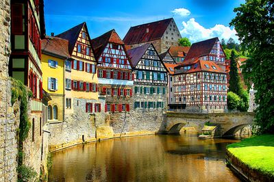 Canal, Germany Download Jigsaw Puzzle