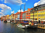 Boats, Copenhagen Download Jigsaw Puzzle