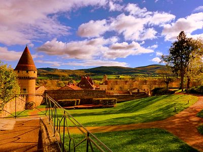 Landscape, France Download Jigsaw Puzzle