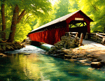 Covered Bridge Download Jigsaw Puzzle