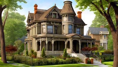 Victorian House Download Jigsaw Puzzle