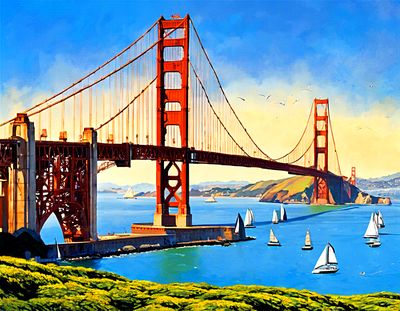 Golden Gate Bridge Download Jigsaw Puzzle