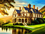 Secluded Mansion Download Jigsaw Puzzle