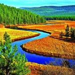 Bend In The River Download Jigsaw Puzzle