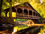 Covered Bridge Download Jigsaw Puzzle