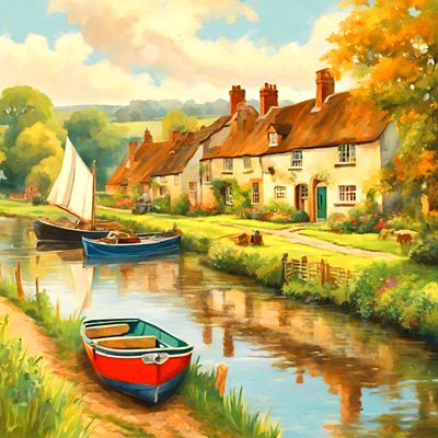 Boat, England Download Jigsaw Puzzle