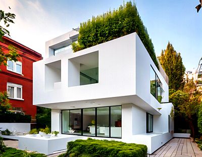 Modern Cube House Download Jigsaw Puzzle