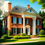 Georgian-Style House Download Jigsaw Puzzle