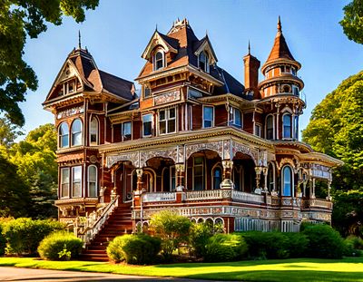 Victorian Mansion Download Jigsaw Puzzle