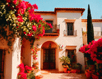 Mediterranean Villa Download Jigsaw Puzzle