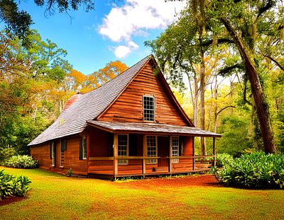 Rustic Cabin Download Jigsaw Puzzle