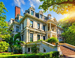 Classic New York Mansion Download Jigsaw Puzzle