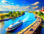 Tour Boat Download Jigsaw Puzzle