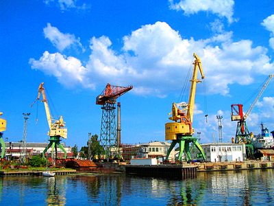 Port, Latvia Download Jigsaw Puzzle