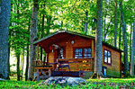 Mountain Cabin Download Jigsaw Puzzle